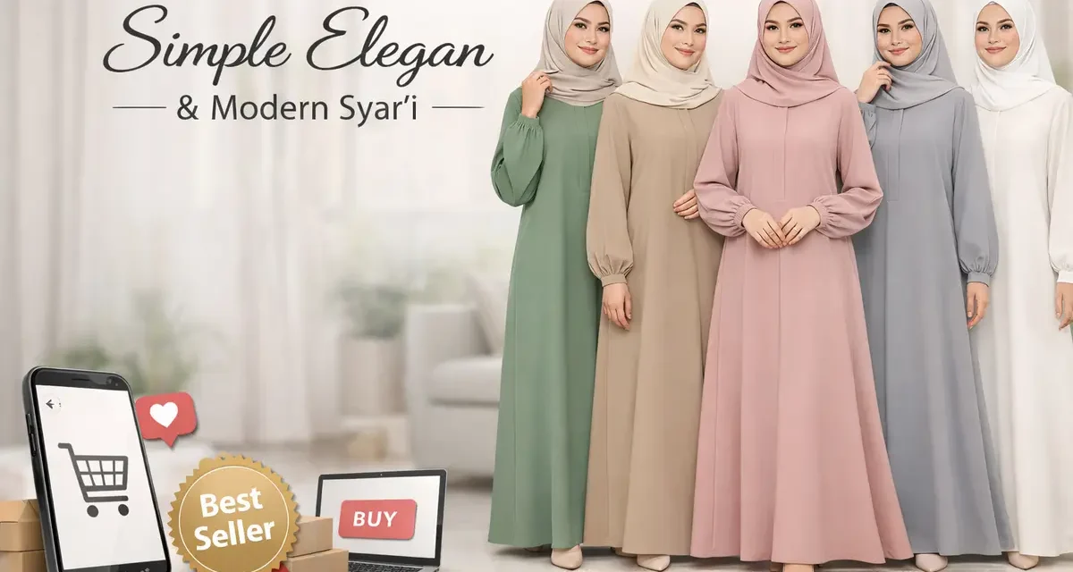 Tren Gamis Ramadan 2026: Tampil Minimalis Tapi Tetap Memikat