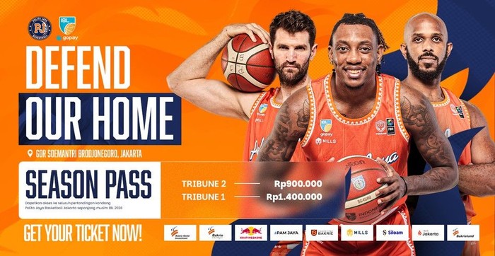 Home Game Pelita Jaya Dengan Season Pass Di Detikevent!