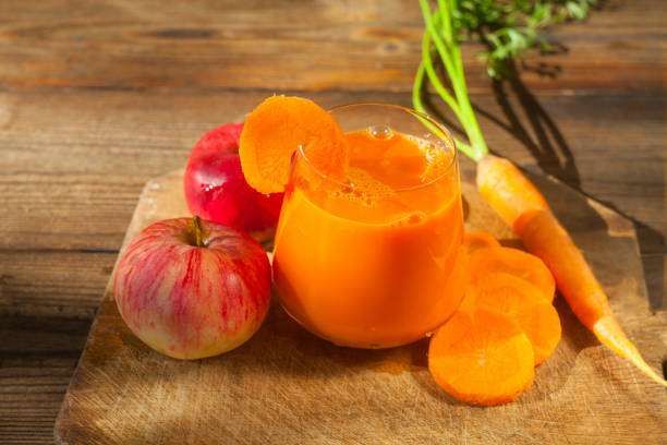 Sehat Dan Segar: Jus Wortel Dan Apel Solusi Kolesterol Tinggi