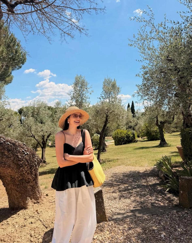 Liburan Berkelas! Enzy Storia Eksplorasi Kebun Anggur Tuscany