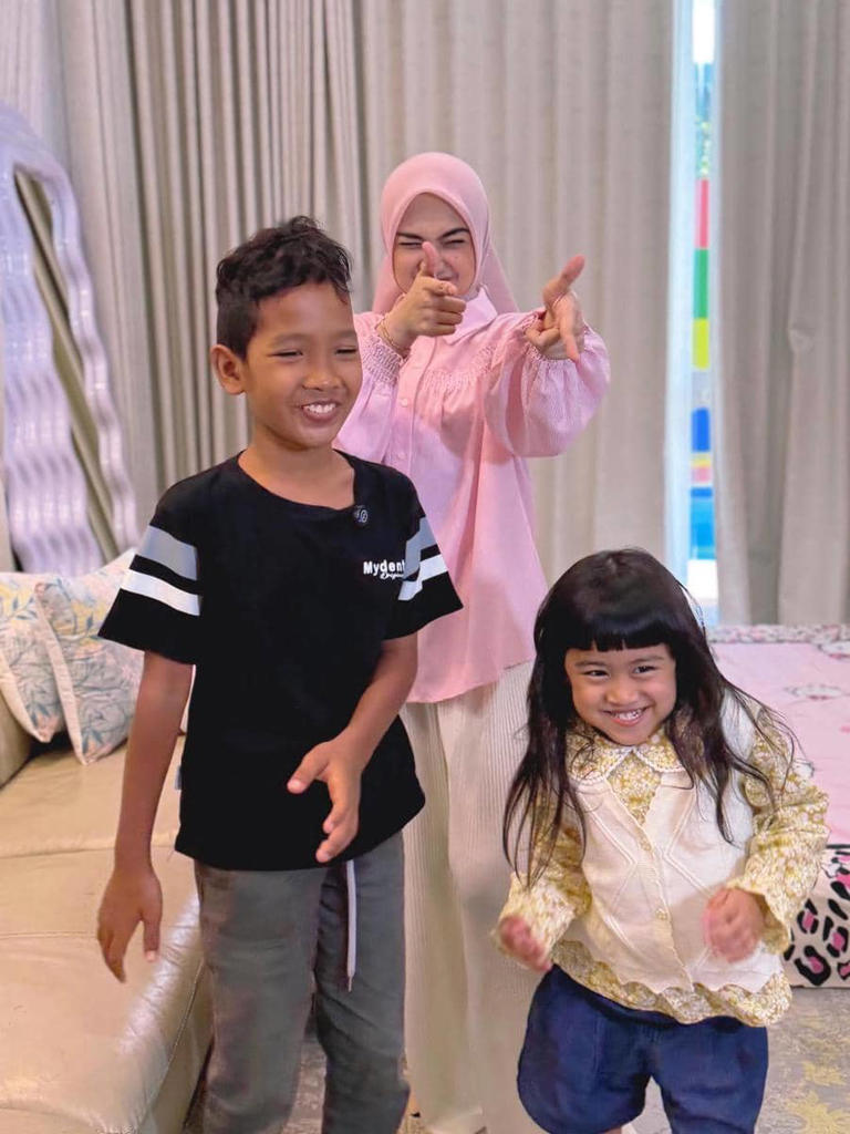 Seru Banget! Ria Ricis, Moana Dan Anak Angkat Kompak Bermain