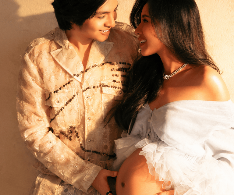 Romantis Penuh Makna! Foto Maternity Shenina & Angga Yunanda