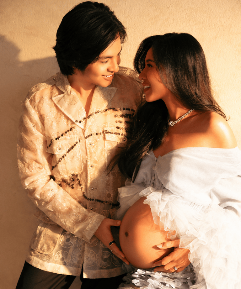 Romantis Penuh Makna! Foto Maternity Shenina & Angga Yunanda