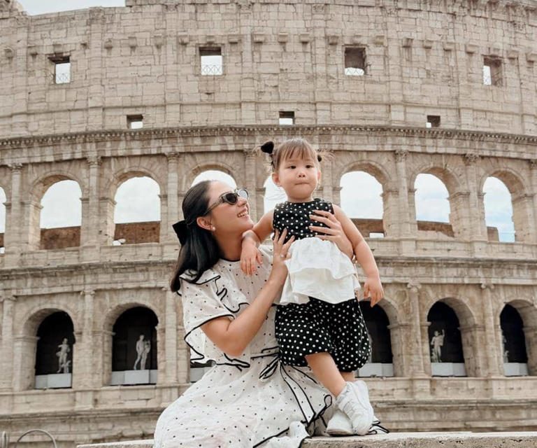 Liburan Impian! Gaya Kompak Jessica Mila Dan Kyarra Di Roma