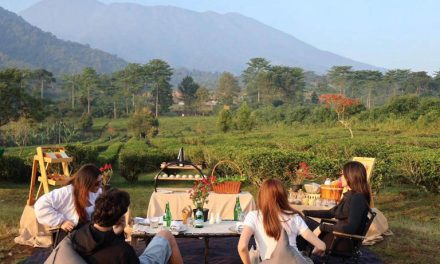 Potret Bahagia Wulan Guritno & Anak Liburan Di Plataran Puncak