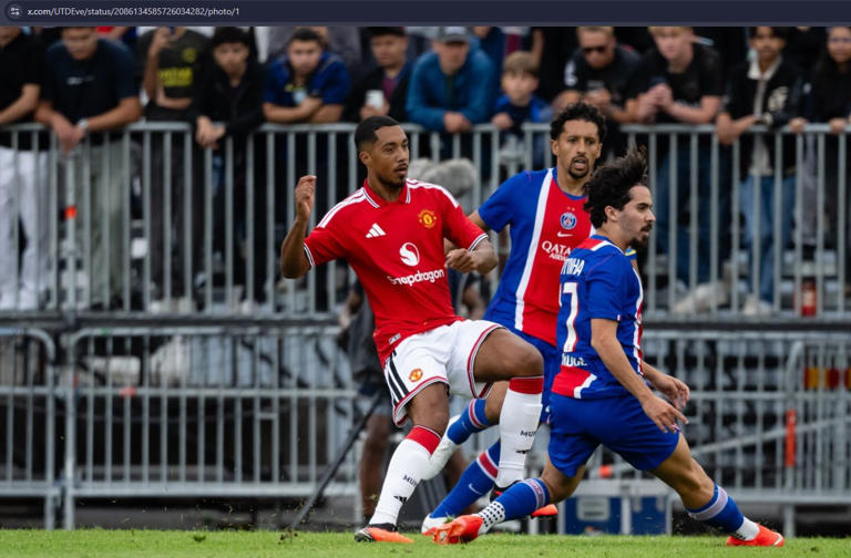 PSG Gagal Menang! Man United Tampil Solid Di Laga Pramusim
