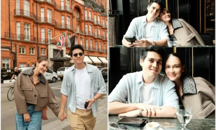 London Jadi Saksi Kemesraan Luna Maya Dan Maxime Bouttier