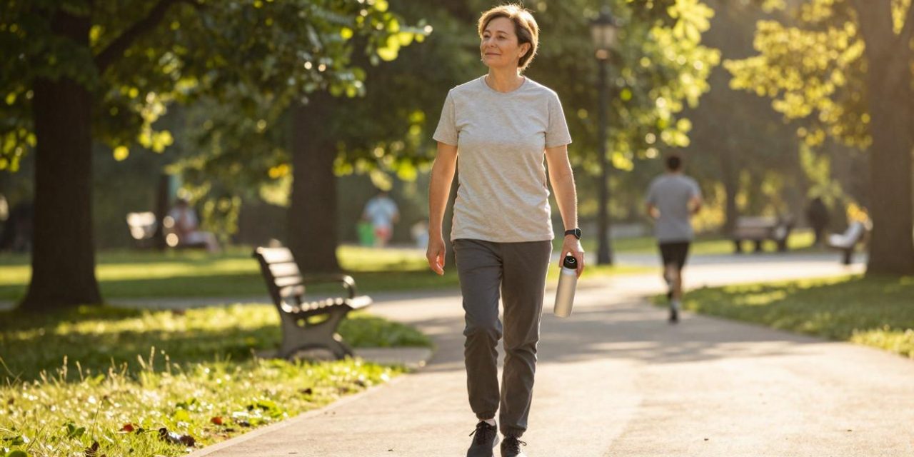 Makin Ngebut! Brisk Walking 5,6–6,3 Km/Jam Capai 4,8 MET