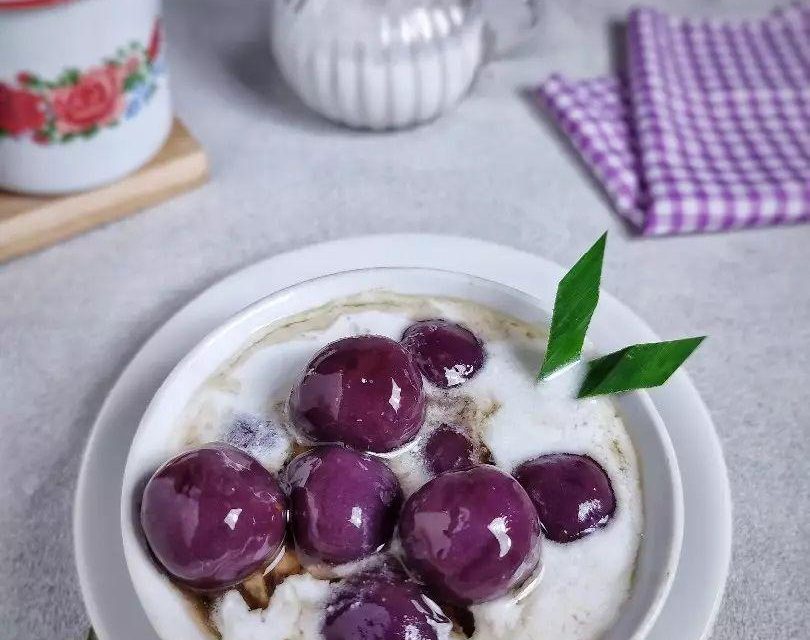 Bikin Nagih! Bubur Candil Ubi Ungu Hadir Dan Rasa Legit
