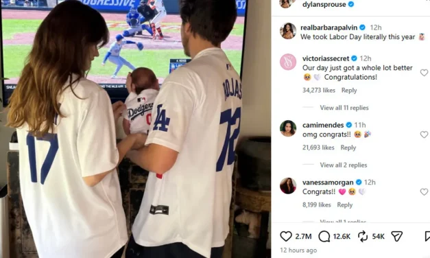 Dylan Sprouse Dan Barbara Palvin Sambut Putri Pertama